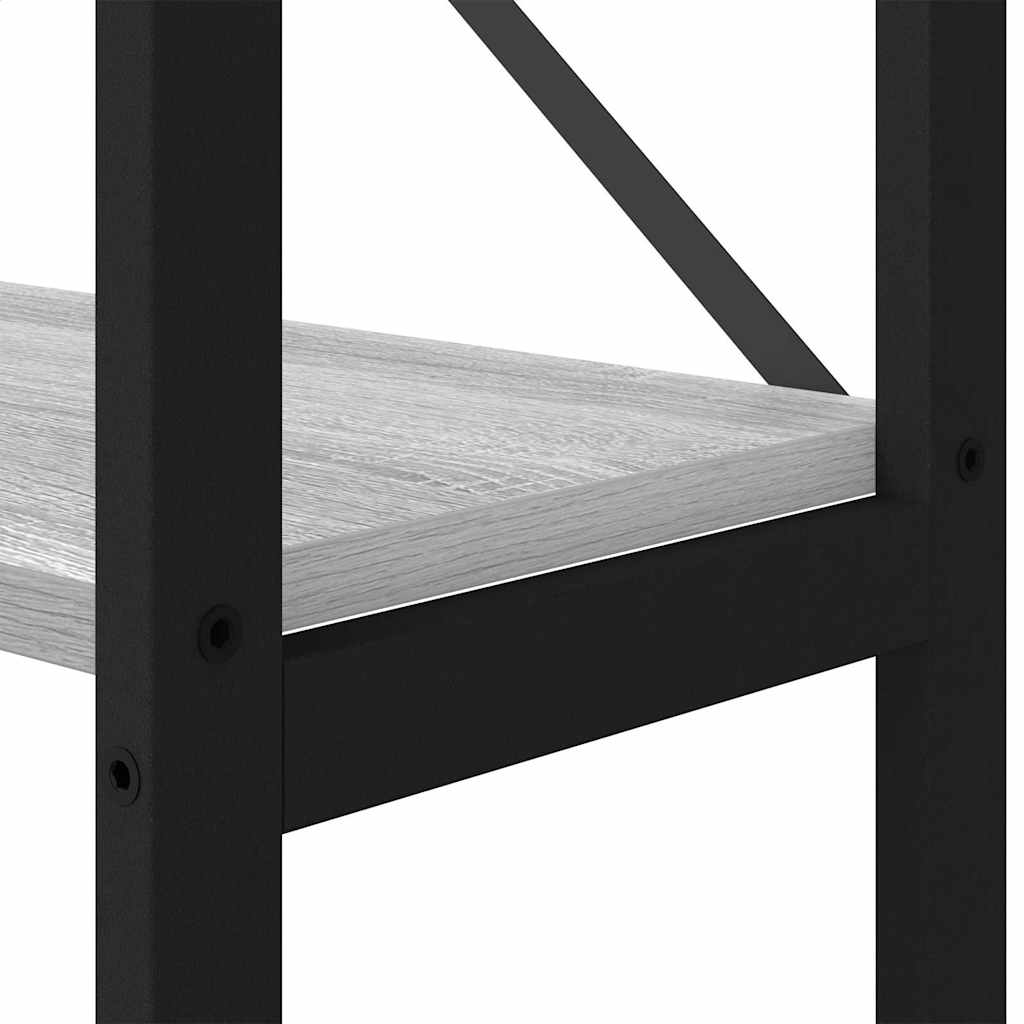 Polica Sivi hrast sonoma 40 x 30 x 189,5 cm Konstruirano drvo