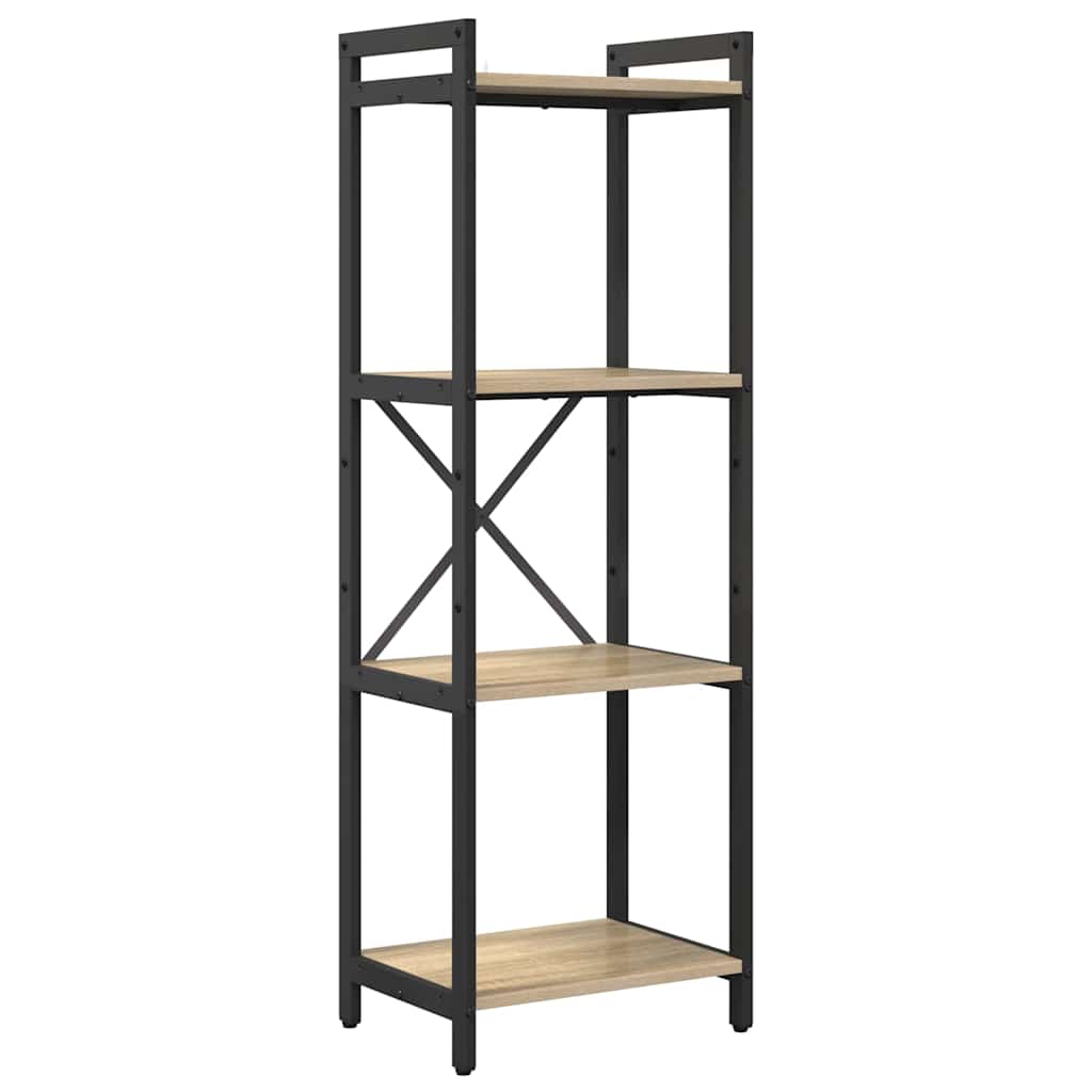 Polica Sonoma hrast 40 x 30 x 119 cm Konstruirano drvo