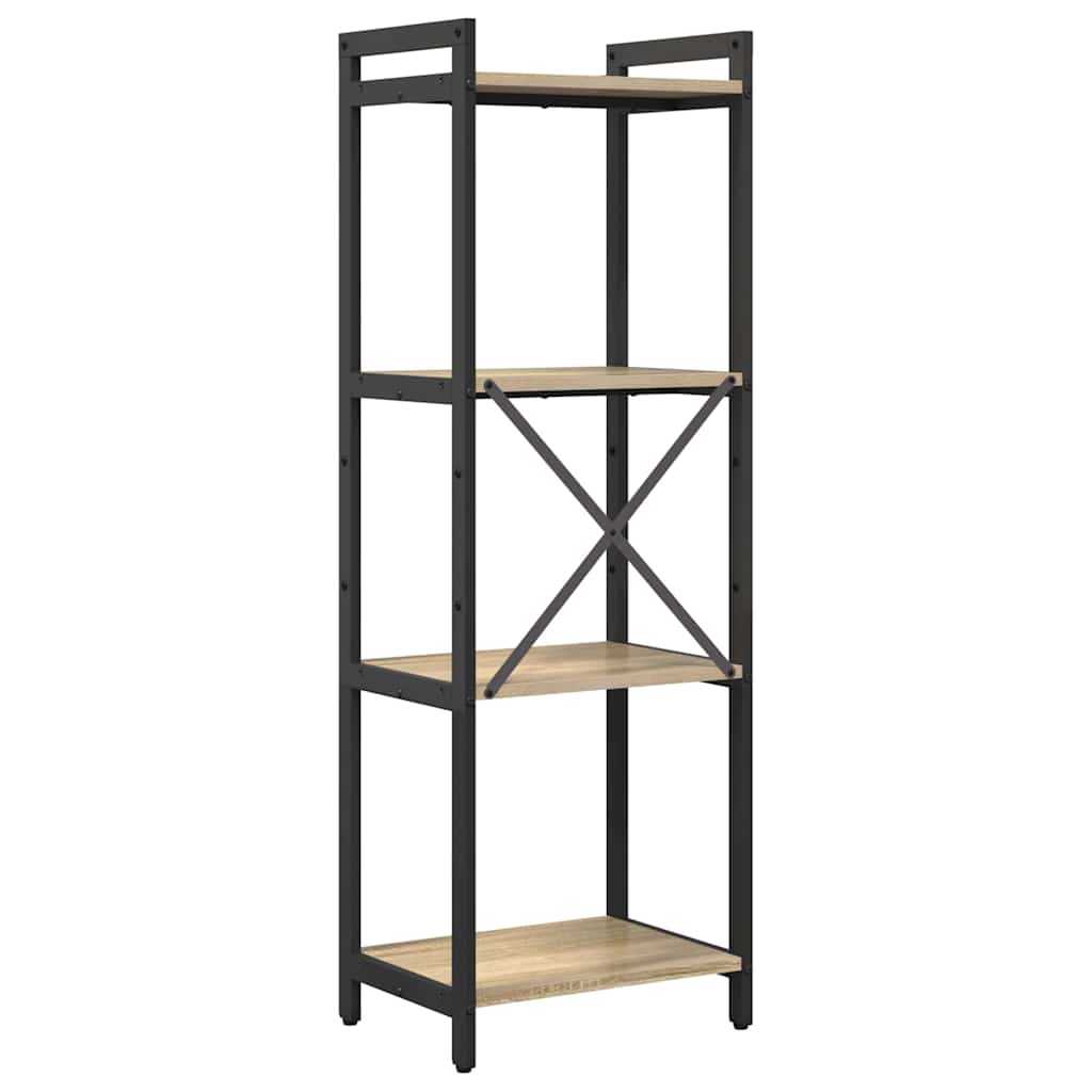 Polica Sonoma hrast 40 x 30 x 119 cm Konstruirano drvo