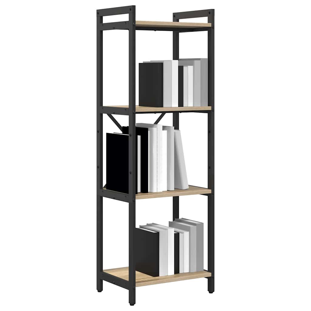 Polica Sonoma hrast 40 x 30 x 119 cm Konstruirano drvo