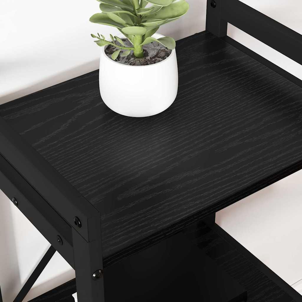 Polica Crni hrast 40 x 30 x 50 cm Konstruirano drvo