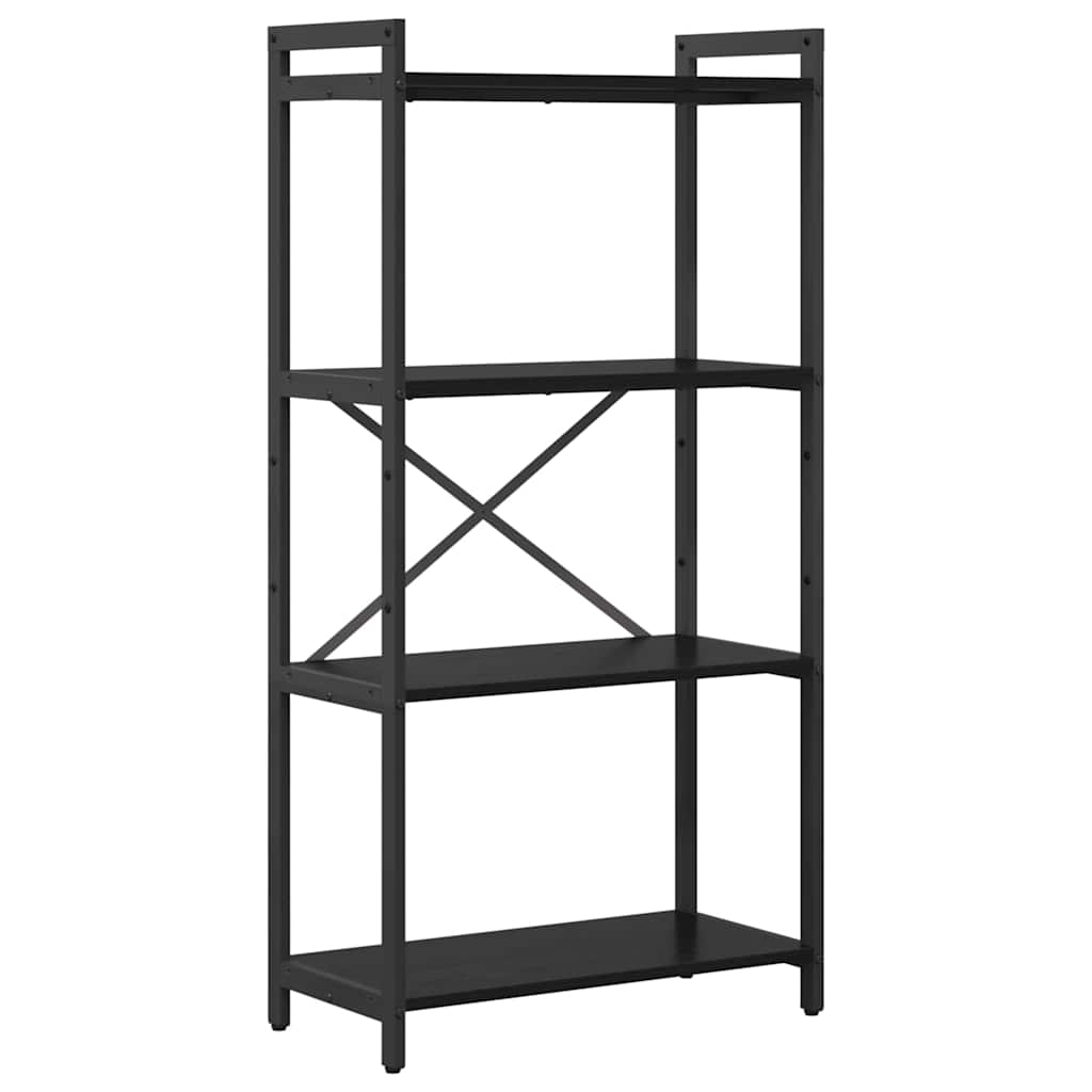 Polica Crni hrast 60 x 30 x 120 cm Konstruirano drvo