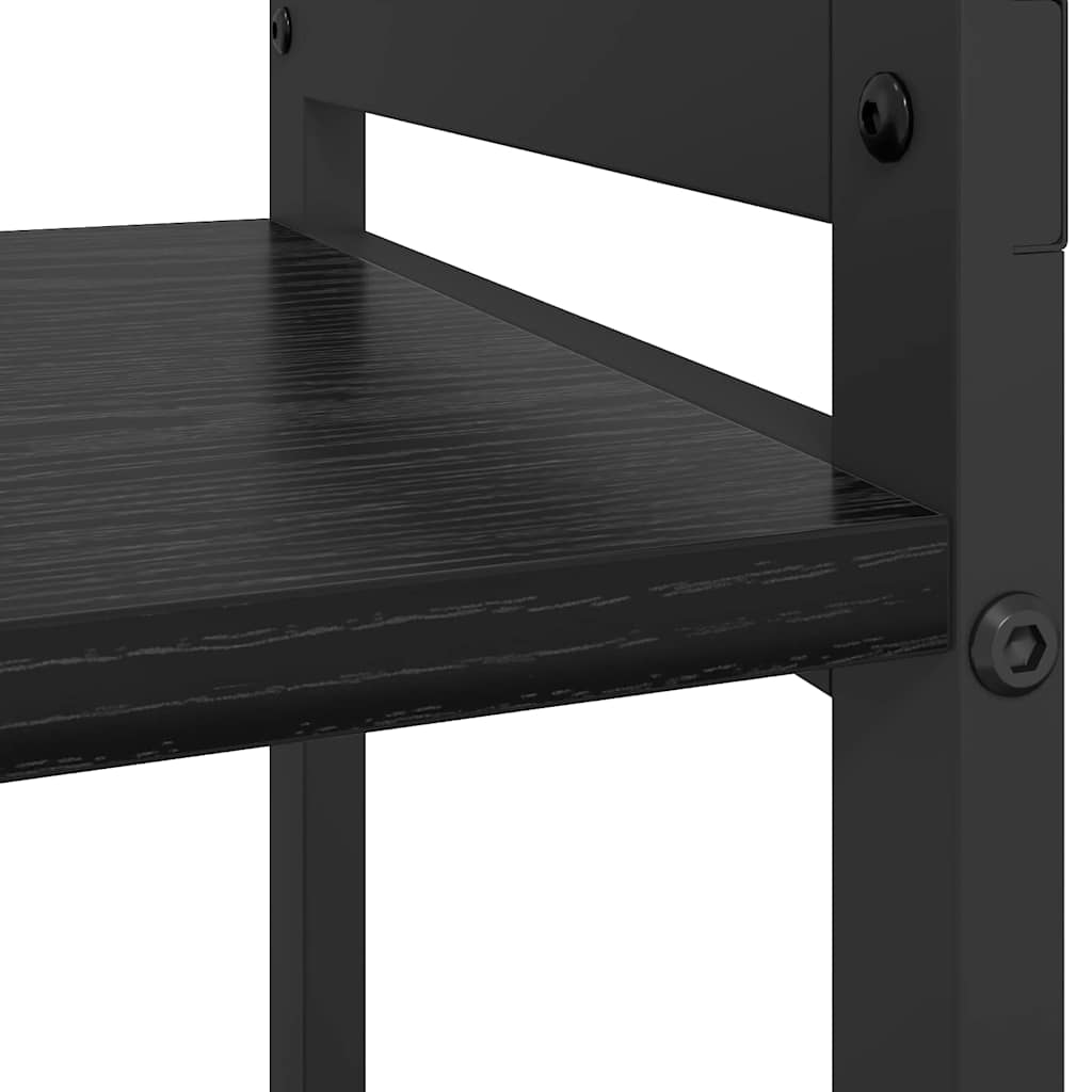 Polica Crni hrast 60 x 30 x 50 cm Konstruirano drvo