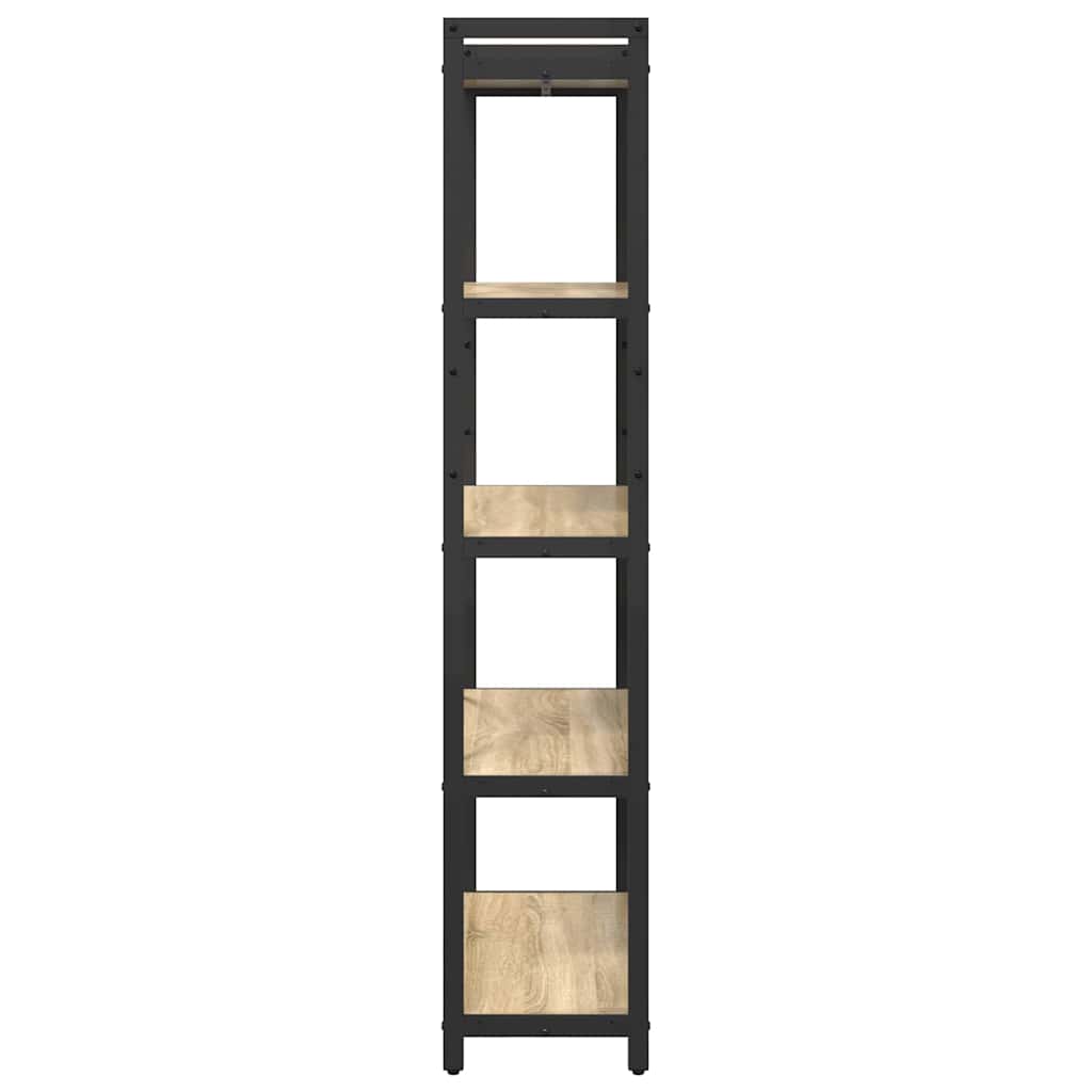 Polica Sonoma hrast 80 x 30 x 155 cm Konstruirano drvo