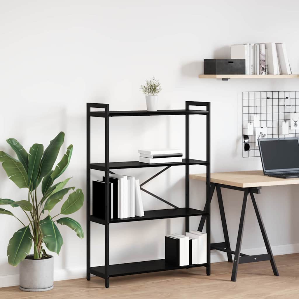 Polica Crni hrast 80 x 30 x 120 cm Konstruirano drvo