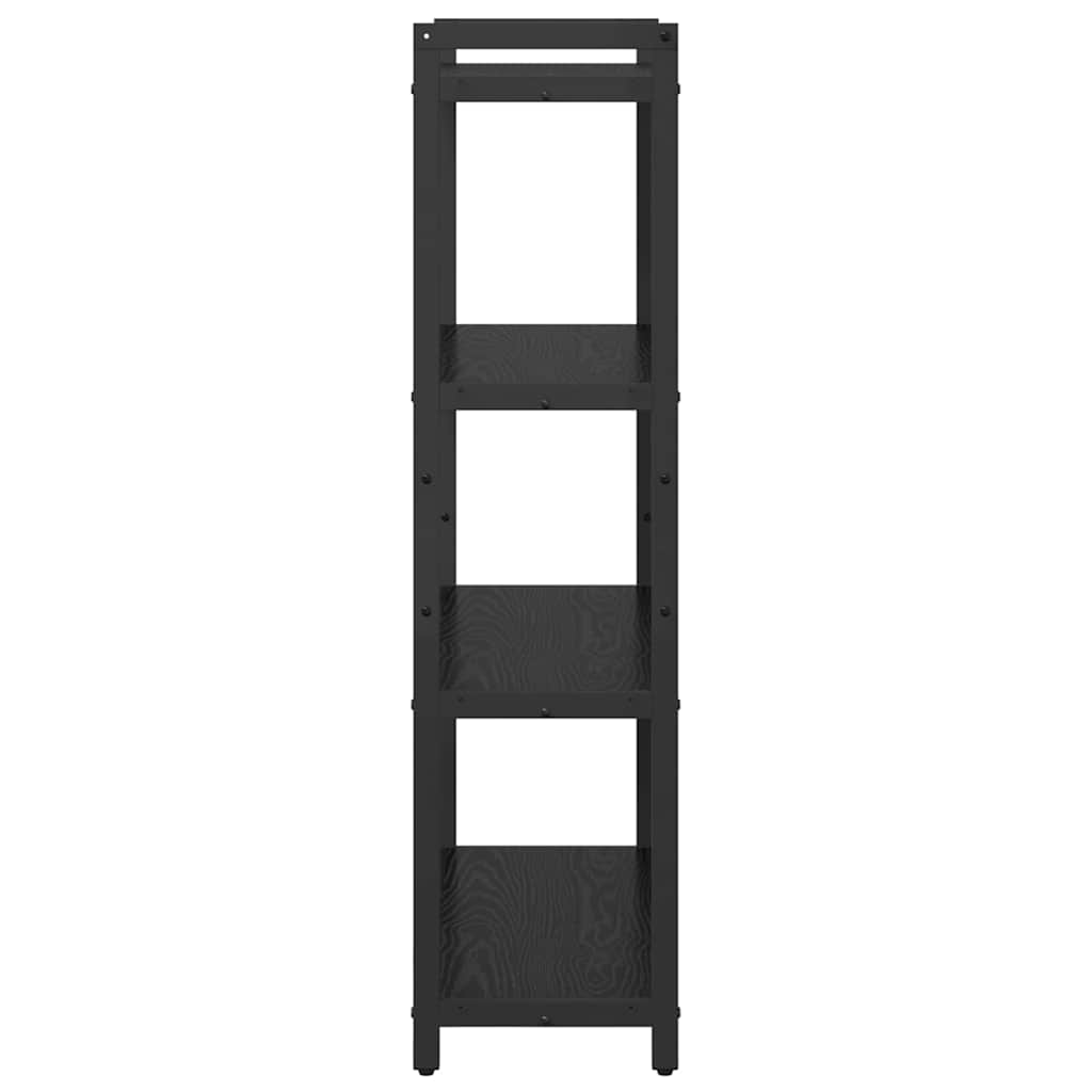 Polica Crni hrast 80 x 30 x 120 cm Konstruirano drvo