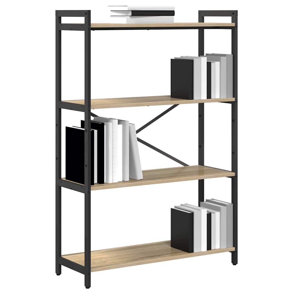 Polica Sonoma hrast 80 x 30 x 120 cm Konstruirano drvo