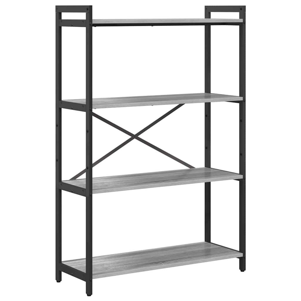 Polica Sivi hrast sonoma 80 x 30 x 120 cm Konstruirano drvo