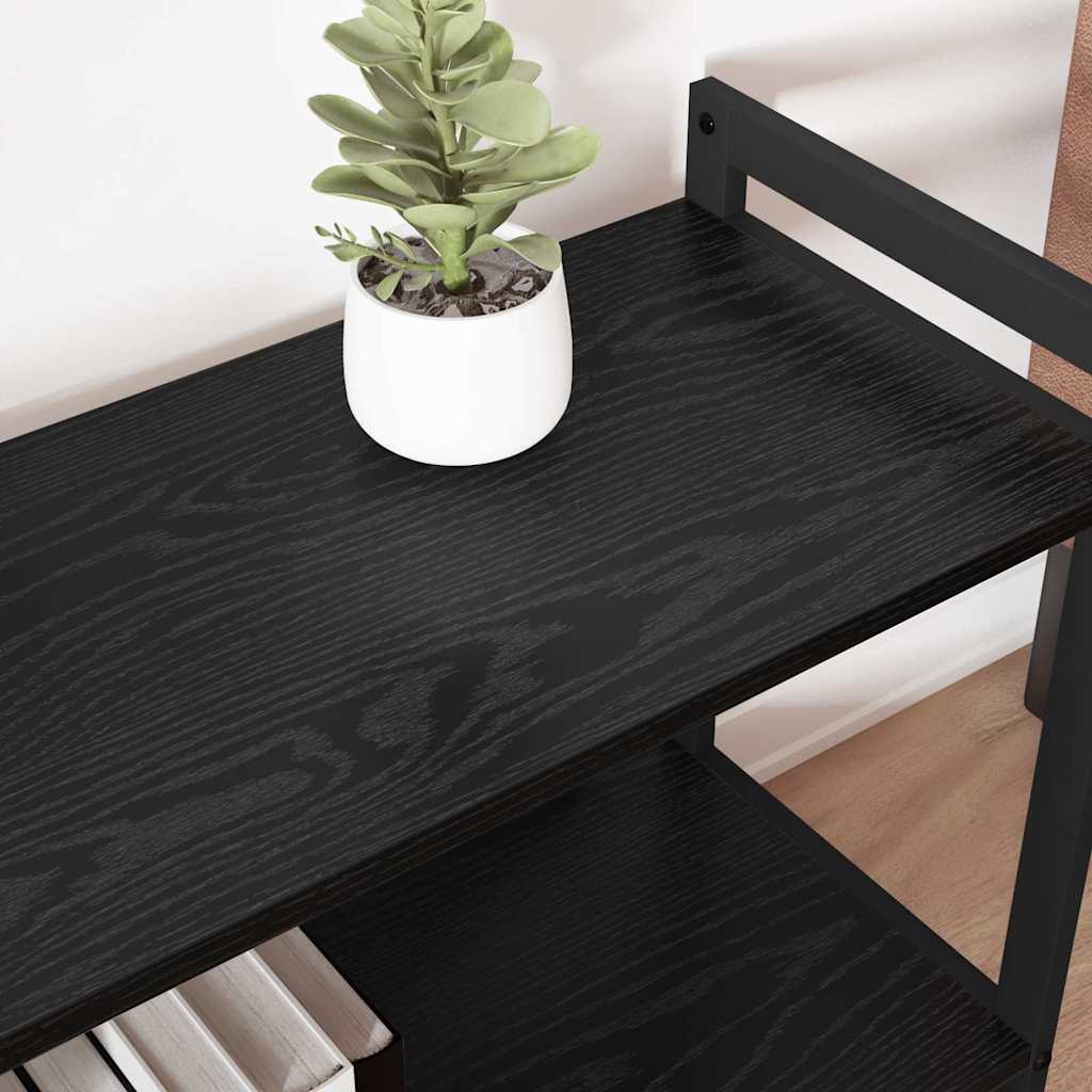 Polica Crni hrast 80 x 30 x 85 cm Konstruirano drvo