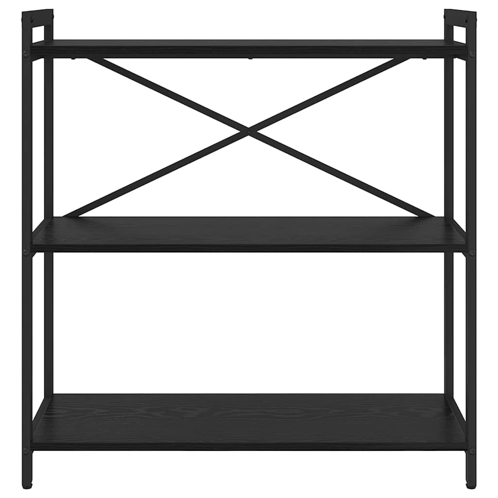 Polica Crni hrast 80 x 30 x 85 cm Konstruirano drvo