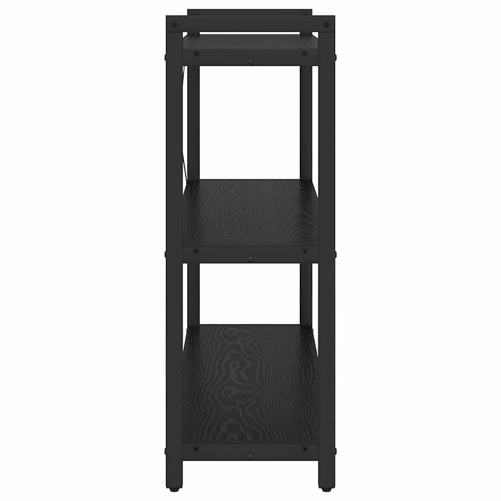 Polica Crni hrast 80 x 30 x 85 cm Konstruirano drvo