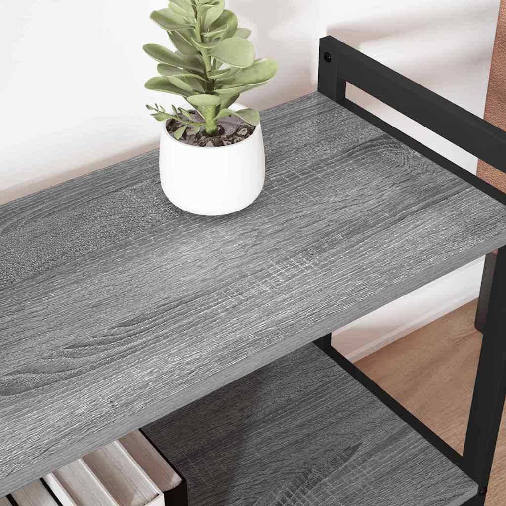 Polica Sivi hrast sonoma 80 x 30 x 85 cm Konstruirano drvo