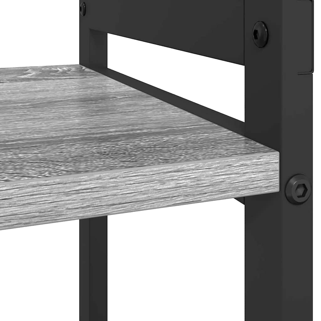 Polica Sivi hrast sonoma 80 x 30 x 50 cm Konstruirano drvo