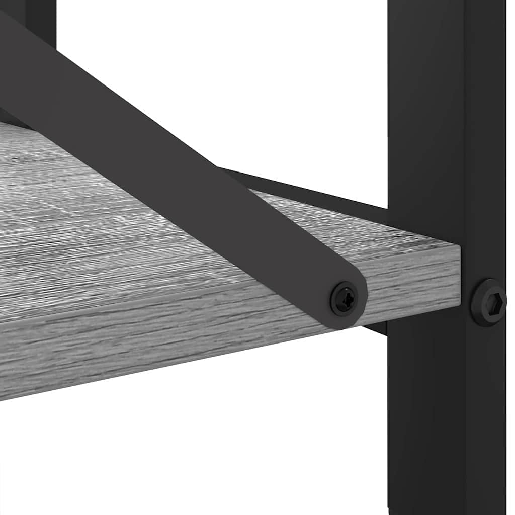 Polica Sivi hrast sonoma 80 x 30 x 50 cm Konstruirano drvo