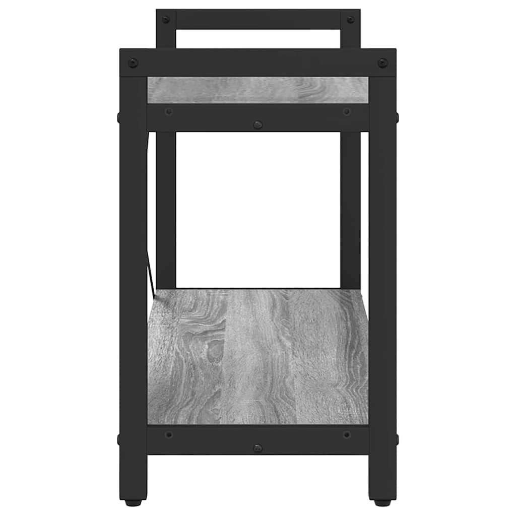 Polica Sivi hrast sonoma 80 x 30 x 50 cm Konstruirano drvo