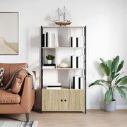 Polica Sonoma hrast 80 x 30 x 155,5 cm Konstruirano drvo