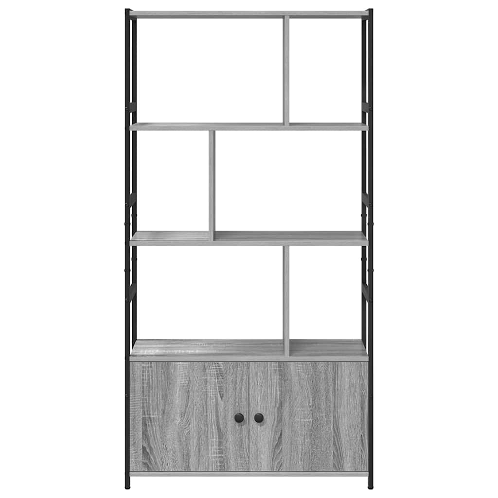 Polica Sivi hrast sonoma 80 x 30 x 155,5 cm Konstruirano drvo