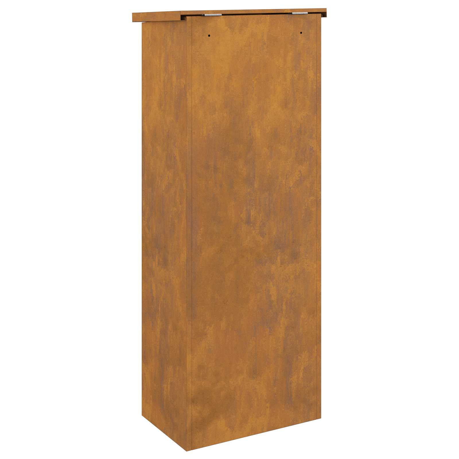 Sandučić za pakete s pohranom Rđa 44,5 x 29 x 110,5 cm