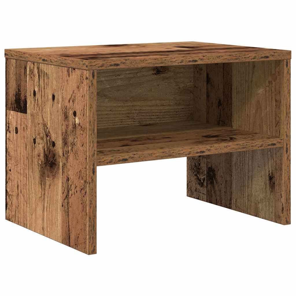 Noćni ormar Staro drvo 40 x 40 x 30 cm Konstruirano drvo