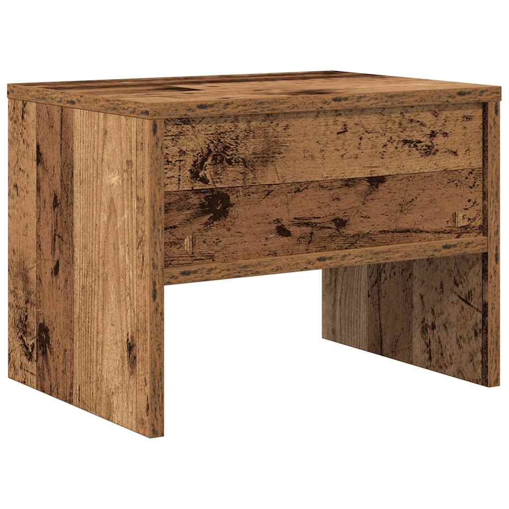 Noćni ormar 2 pcs Staro drvo 40 x 40 x 30 cm Konstruirano drvo