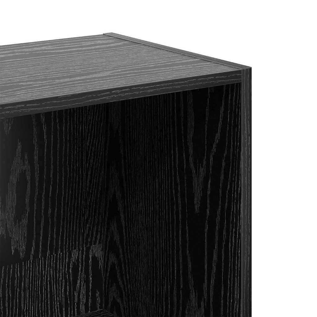Polica Crni hrast 40 x 30 x 114 cm Konstruirano drvo
