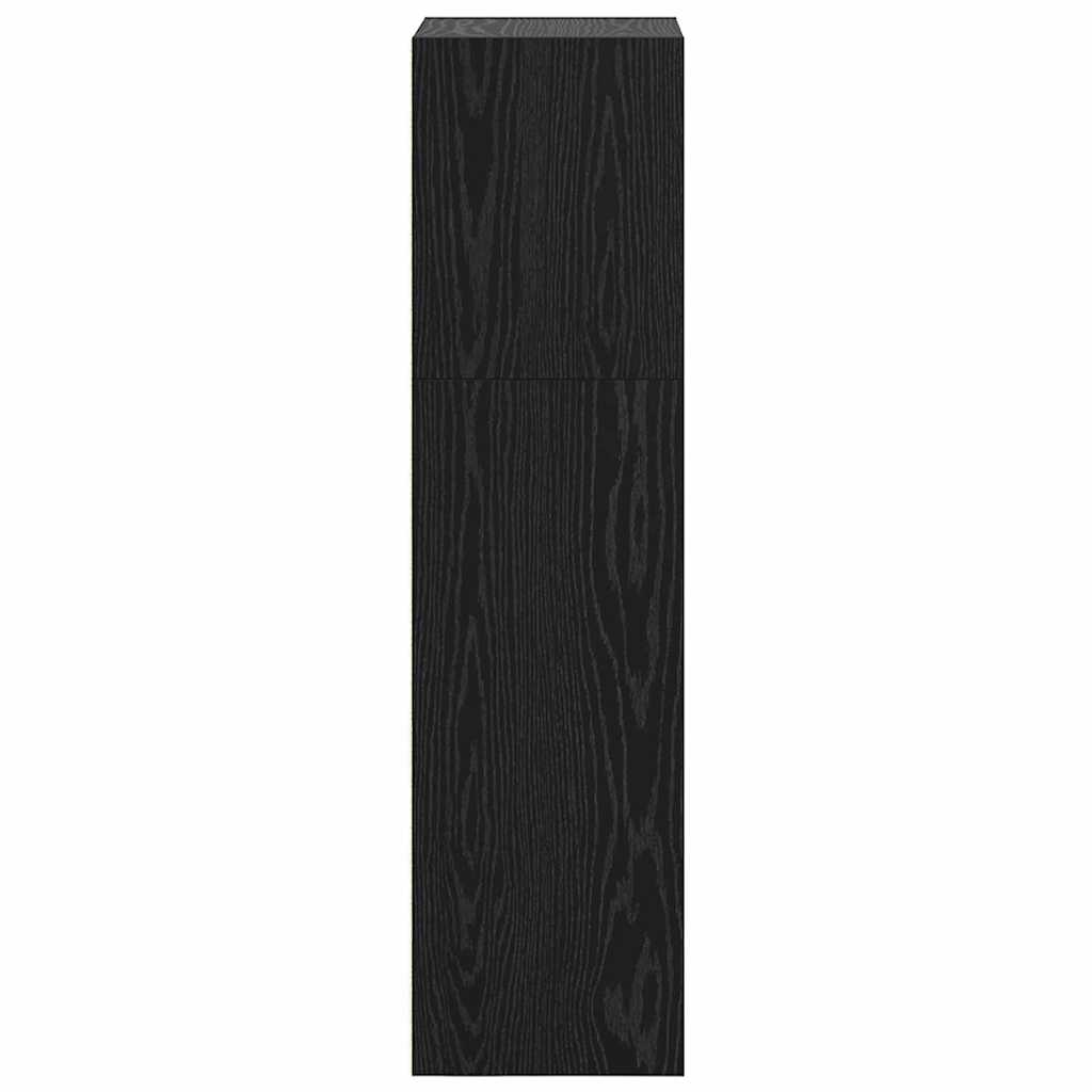 Polica Crni hrast 40 x 30 x 114 cm Konstruirano drvo