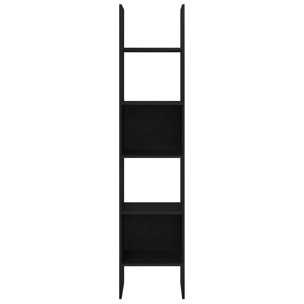 Ormarić za knjige Crni hrast 40 x 35 x 180 cm Konstruirano drvo