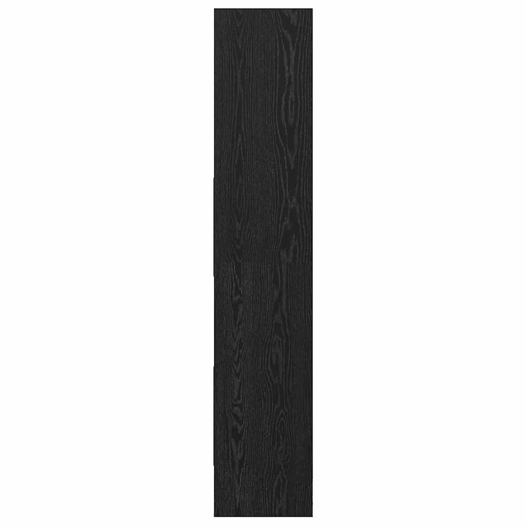 Ormarić za knjige Crni hrast 60 x 35 x 180 cm Konstruirano drvo
