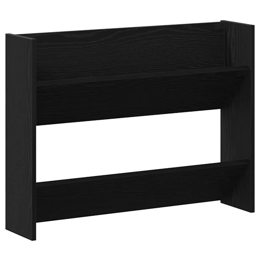 Ormar za cipele Crni hrast 82 x 18 x 60 cm Konstruirano drvo
