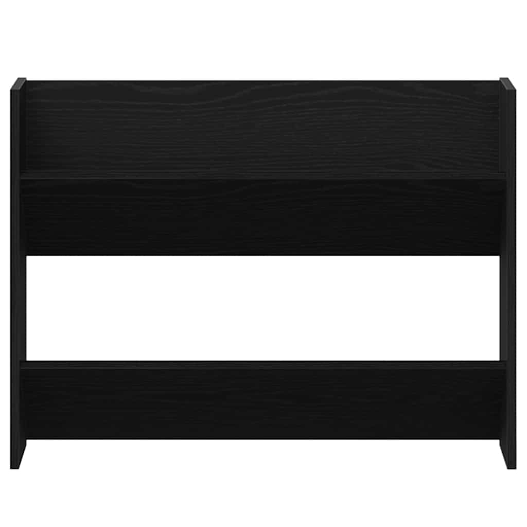 Ormar za cipele s policom 2 pcs Crni hrast 83 x 18 x 60 cm