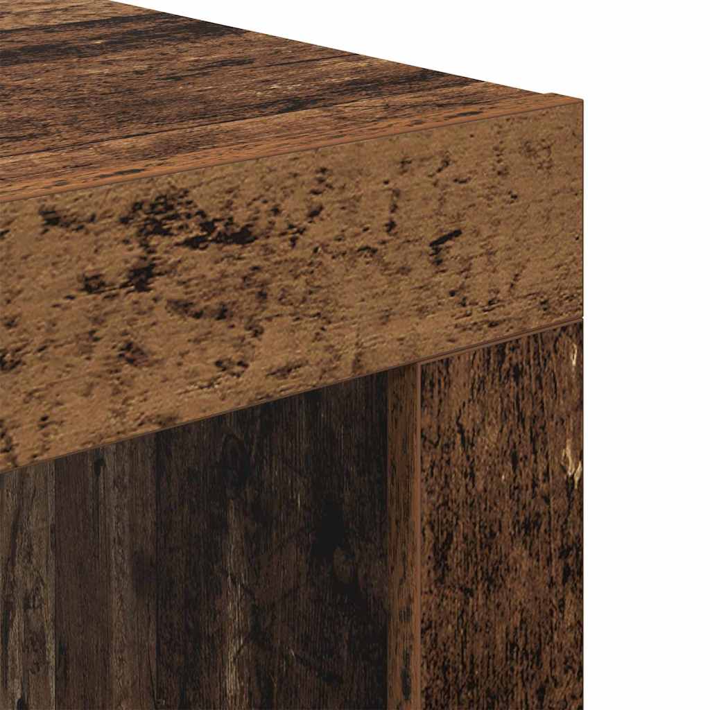 Kava Stol Staro drvo 50 x 50 x 35 cm Konstruirano drvo