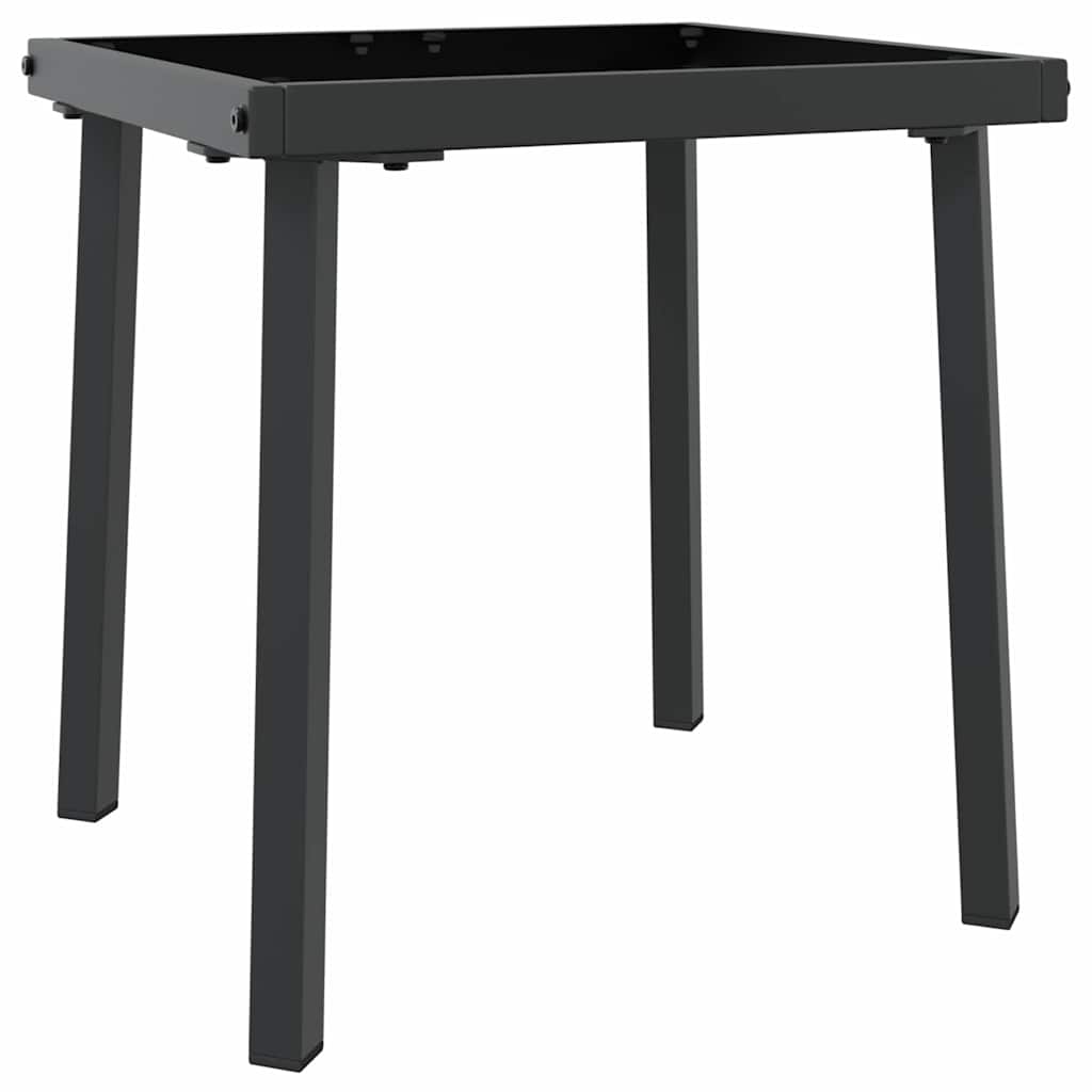 Ležaljka 3 pcs Crna i bijela 197 x 70 x 82 cm poliratan