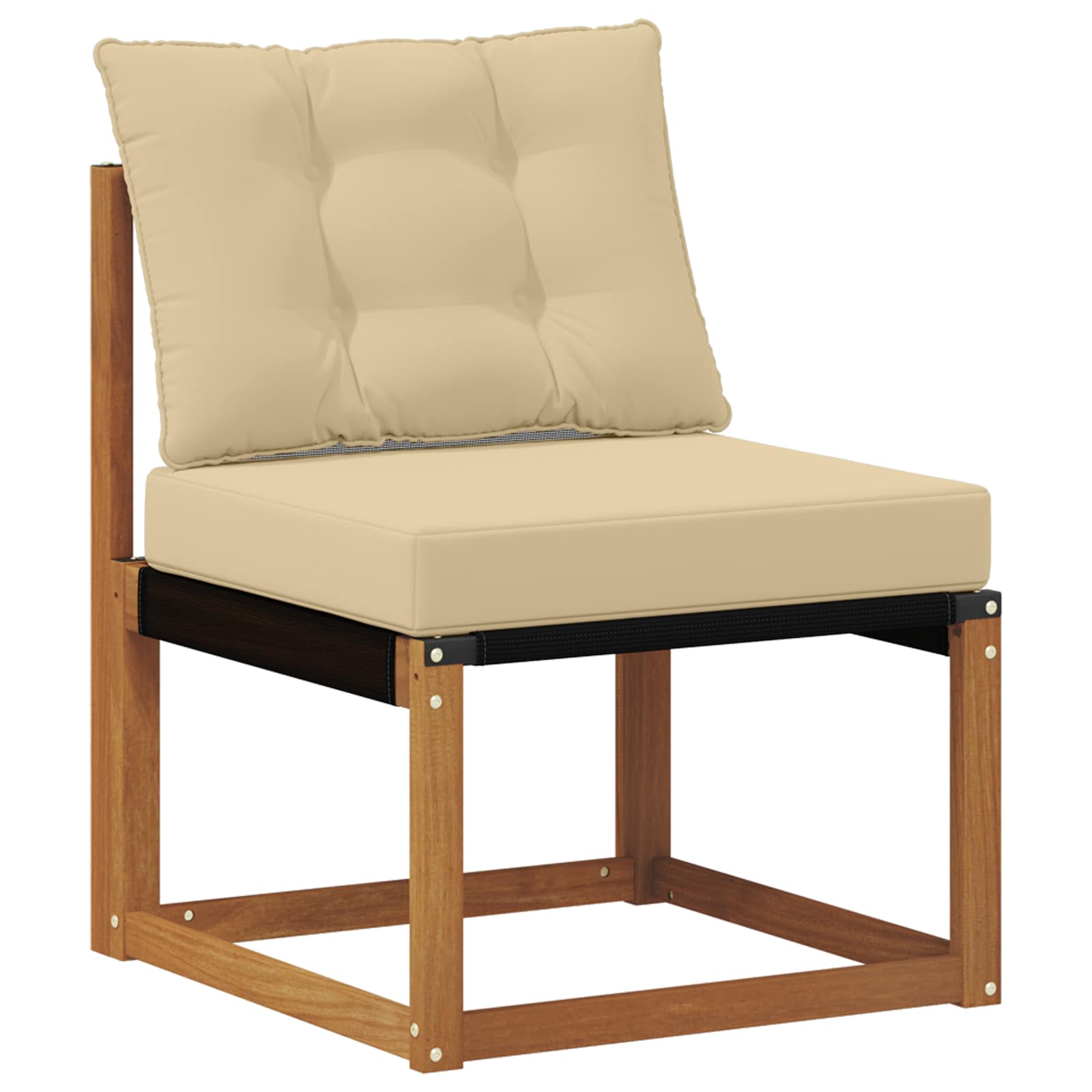 Set vanjskih sofa 6 pcs Prirodna i bež