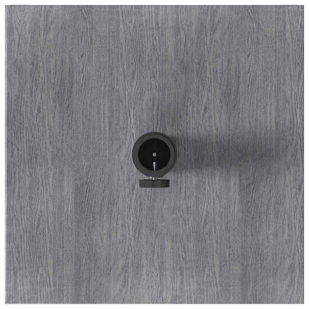 Baza za suncobran Tamno siva drvenasta 45 x 45 x 31,5 cm