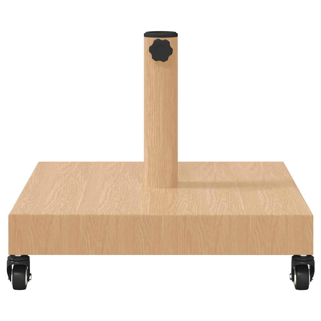 Baza za suncobran Svjetlo drvo 45 x 45 x 31,5 cm