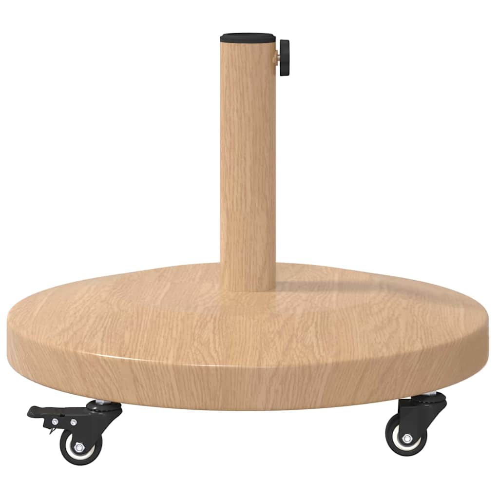 Baza za suncobran Svjetlo drvo 48 x 48 x 32 cm
