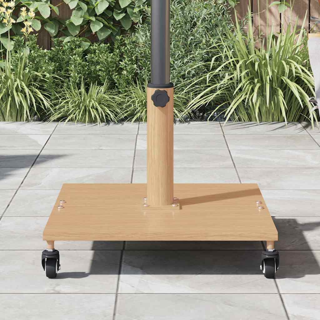 Baza za suncobran Svjetlo drvo 45 x 45 x 31,5 cm