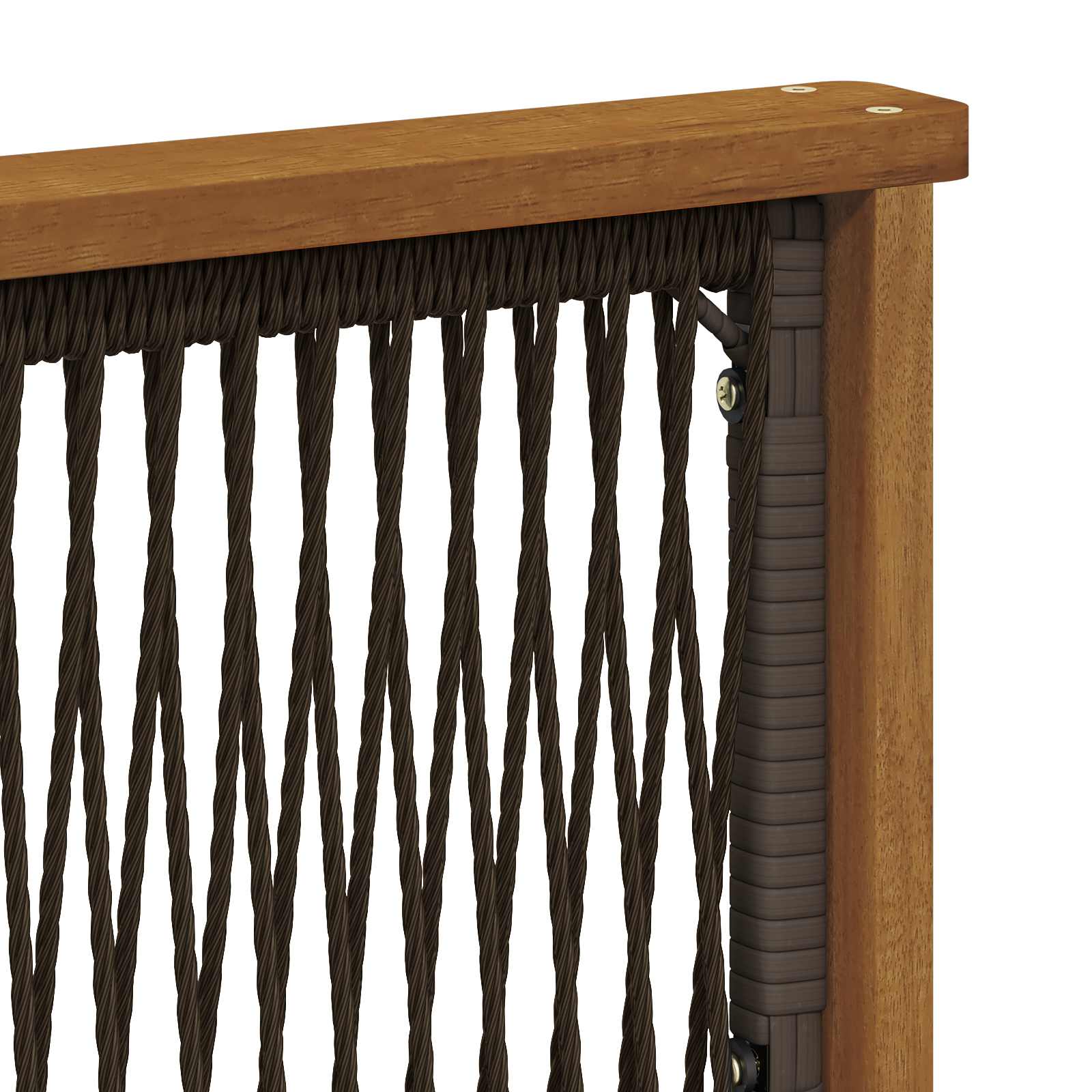 Sekcijska garnitura s jastukom 5 pcs Prirodna i antracit