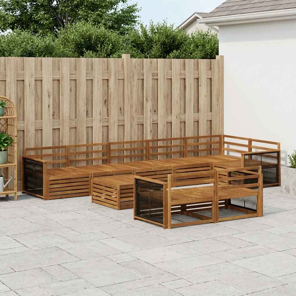 Set vanjskih sofa 9 pcs