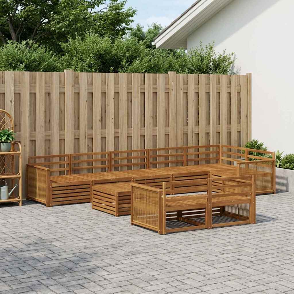 Set vanjskih sofa 9 pcs