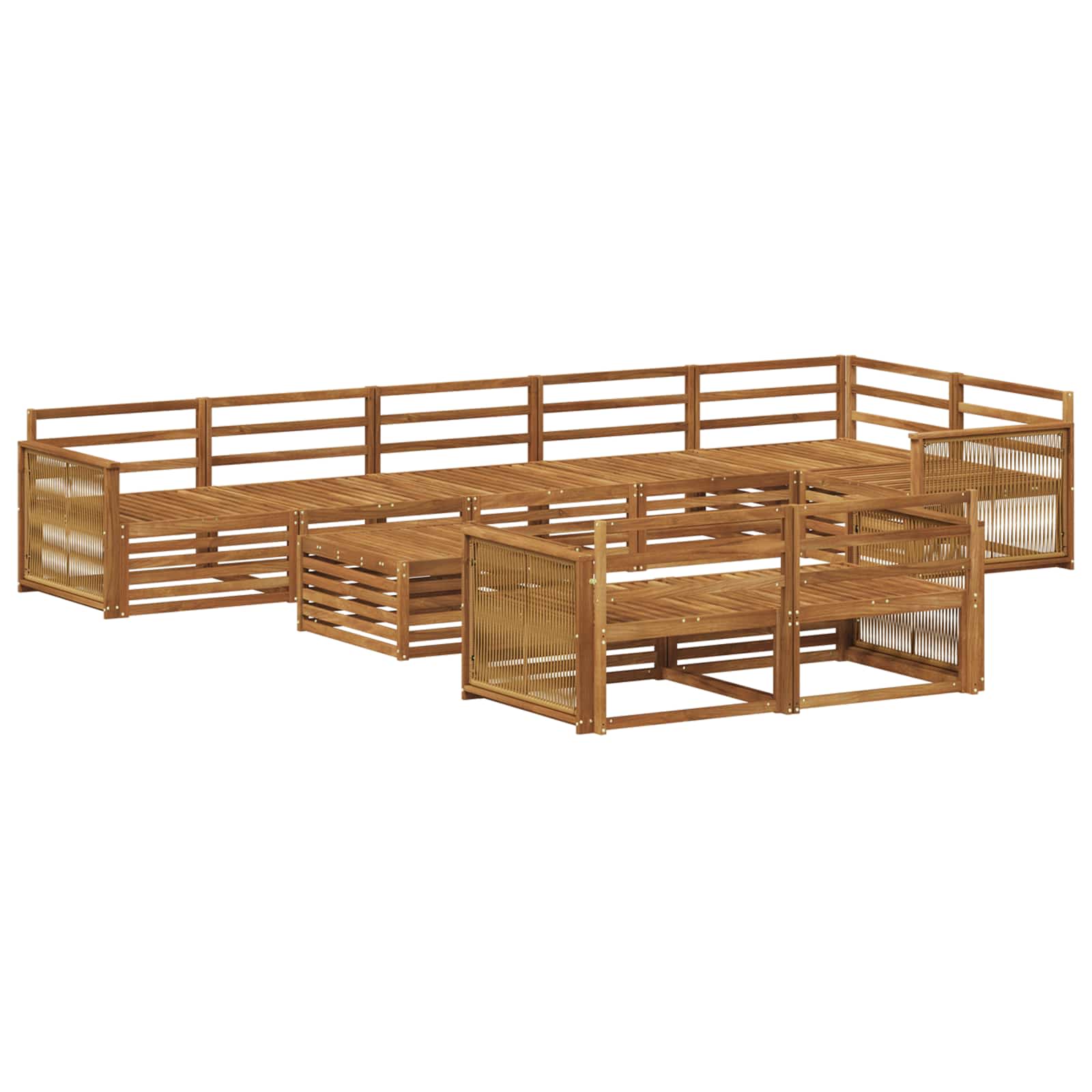 Set vanjskih sofa 9 pcs