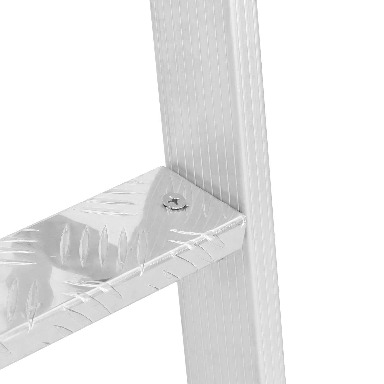 Ljestve za dok s 3 koraka Srebrno 58 x 77 x 144 cm Aluminij