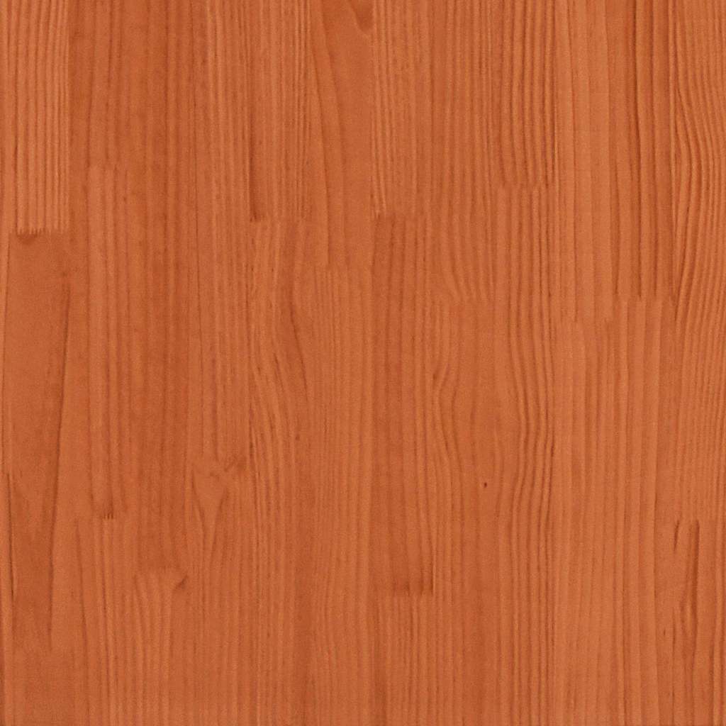 Krevetna konstrukcija Vosak smeđa 140 x 220 cm