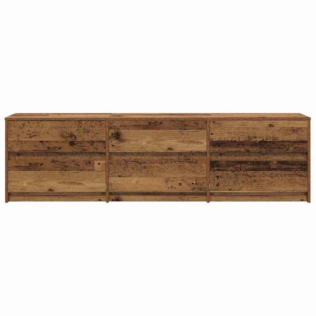 TV Jedinice 2 pcs Staro drvo 180 x 34 x 50 cm Konstruirano drvo