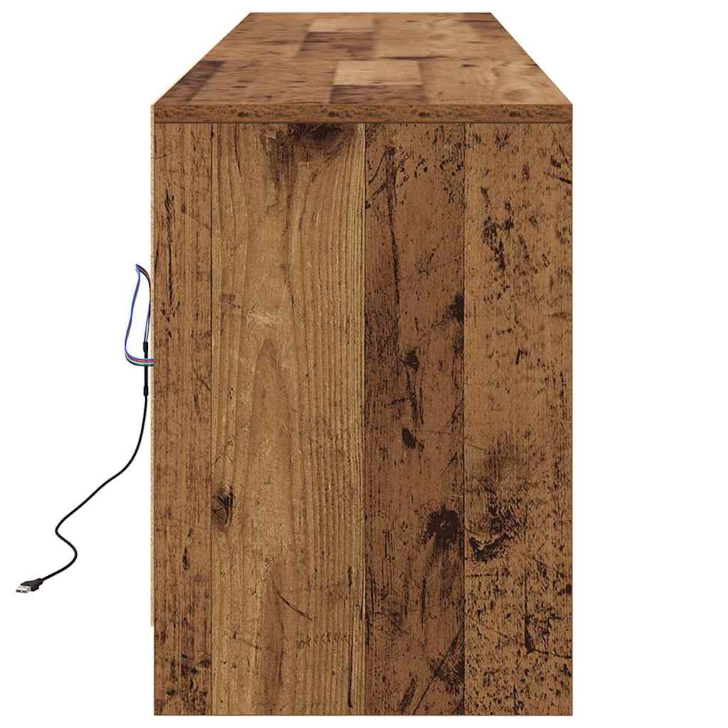 TV Jedinice 2 pcs Staro drvo 180 x 34 x 50 cm Konstruirano drvo