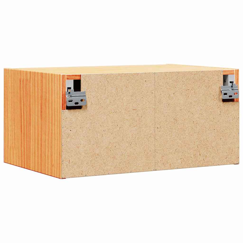 Noćni ormarić s ladicama 2 pcs Vosak smeđa 50 x 32,5 x 24 cm