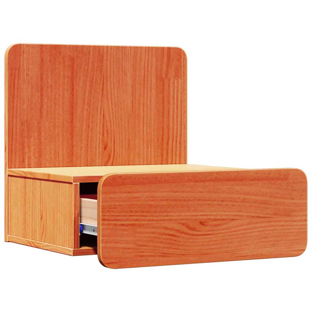 Noćni ormarić s ladicama 2 pcs Vosak smeđa 44 x 32,5 x 40 cm