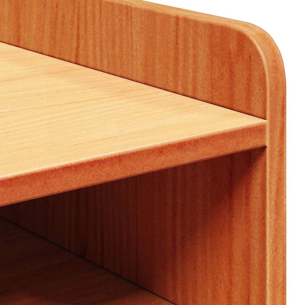 Noćni ormarić s ladicama 2 pcs Vosak smeđa 38 x 36 x 29,5 cm