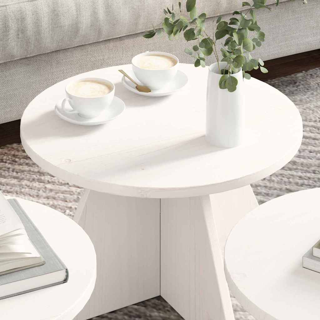 Kava Stol 3 pcs Bijelo