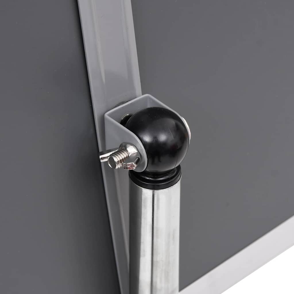 Stalci za plakate 2 pcs Srebrno 32.7 x 24 x 108 cm Aluminij